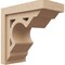 Ekena Millwork 7"W x 14"D x 14"H Classic Sheridan Rough Cedar Woodgrain TimberThane Corbel, Primed Tan CORUR07X14X14SHERCPR - alternate 1